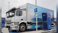 Internacional: empresa inaugura corredor de eletropostos caminhões na Europa