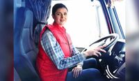 Mulheres habilitadas para dirigir veículos grandes ainda é menos que 5%