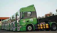 Reiter Log compra mais 124 Scania a gás, totalizando 248