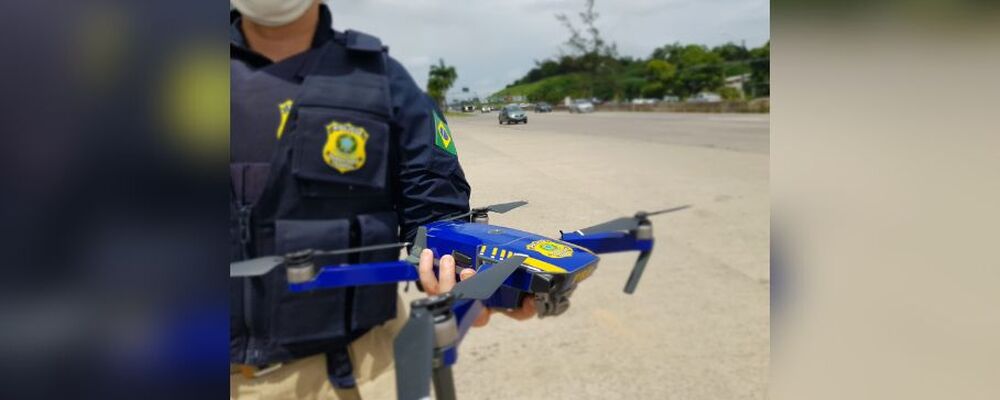 Drones serão usados para fiscalizar as BRs 101 e 262 no ES 