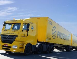 Prosegur mostra maior caminhão blindado do mundo