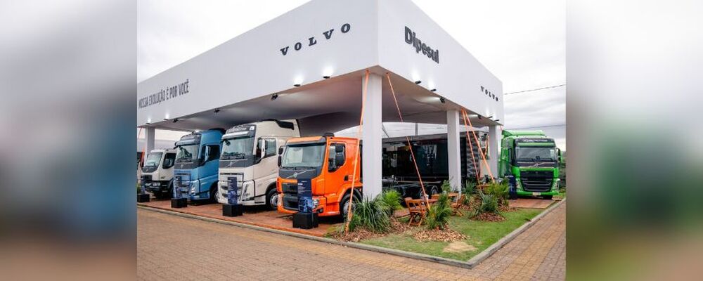 Volvo apresenta seus novos caminhões Euro 6 na Expodireto