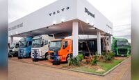 Volvo apresenta seus novos caminhões Euro 6 na Expodireto