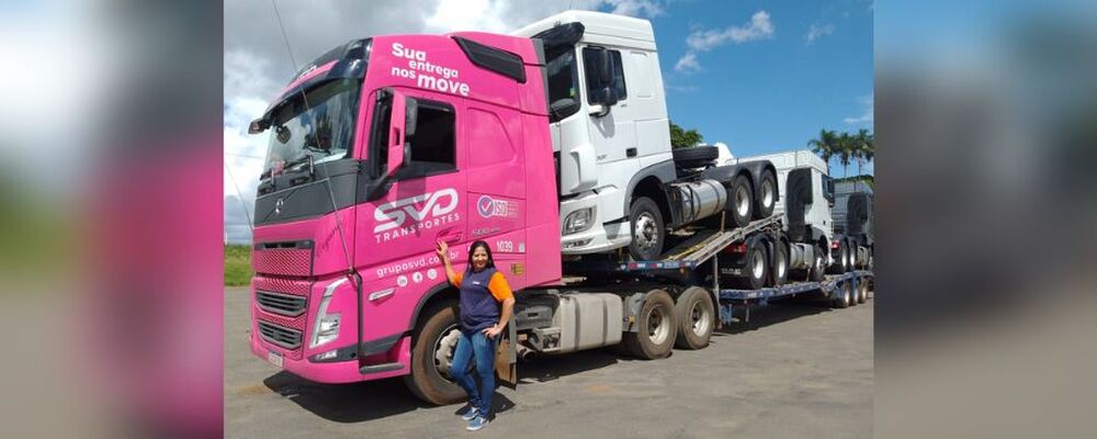 Rosangela Santos fala que as mulheres venceram um tabu sendo motoristas profissionais 