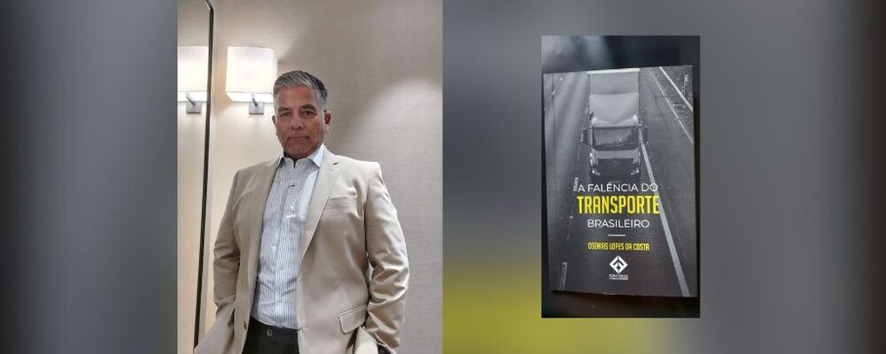 Caminhoneiro lança livro: “A falência do transporte brasileiro” 