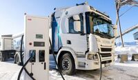 Scania entrega maior caminhão elétrico, de 66 toneladas, da Noruega 