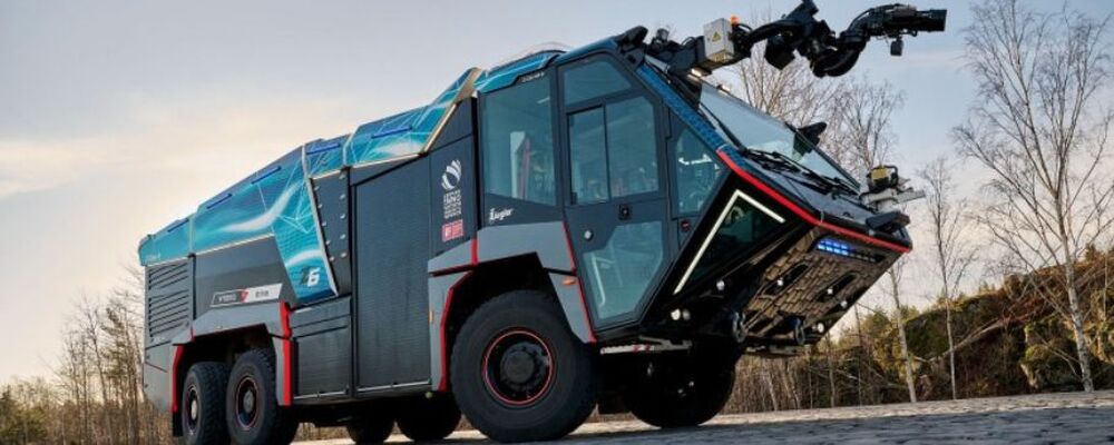 Motor híbrido Scania equipa super caminhão de bombeiros na Alemanha 