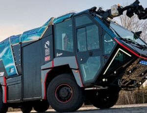 Motor híbrido Scania equipa super caminhão de bombeiros na Alemanha 