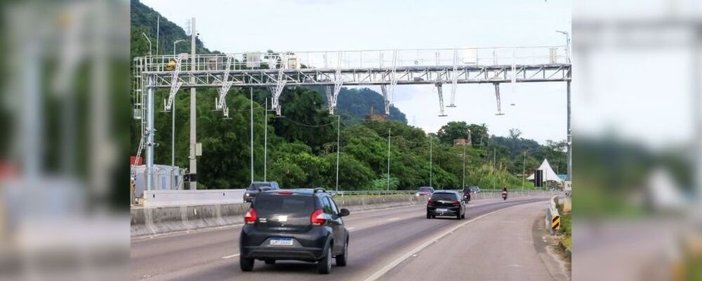 Novo sistema de pedágio eletrônico (Free Flow) inicia na Rio-Santos 