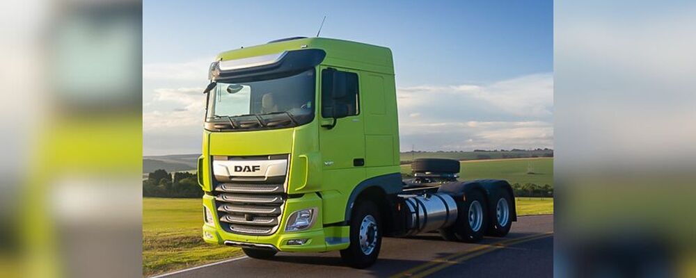 Caminhões DAF ganham nova cor: a Apple Green