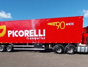 Picorelli Transportes completa 90 anos com edição comemorativa de caminhão da Mercedes Benz