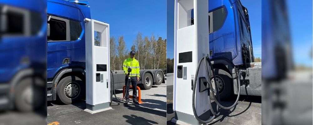 ABB E-mobility e Scania realizam 1º teste no desenvolvimento do sistema de carregamento de megawatts