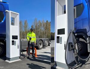 ABB E-mobility e Scania realizam 1º teste no desenvolvimento do sistema de carregamento de megawatts