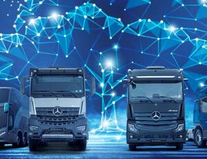 Caminhões Mercedes-Benz são referências em tecnologias de segurança