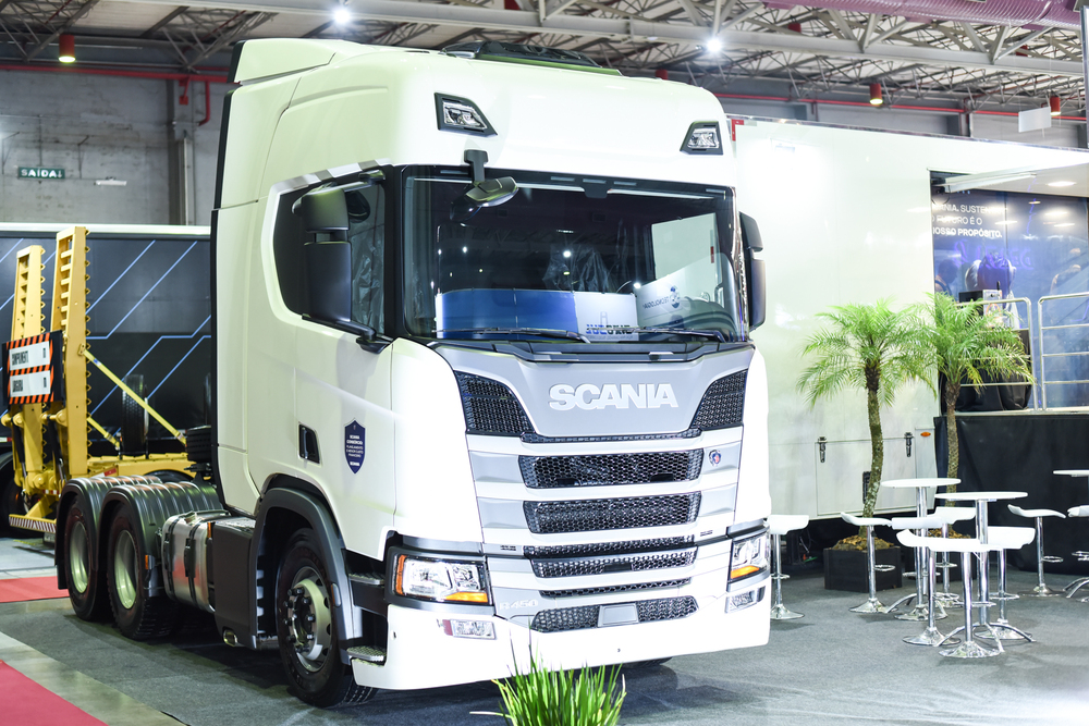 Scania apresenta nova gama Plus de caminhões na TranspoSul