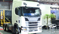 Scania apresenta nova gama Plus de caminhões na TranspoSul