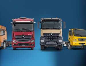 Mercedes-Benz oferece taxa de 0.99% a.m e pagamento em até 60 meses para financiamento de caminhões