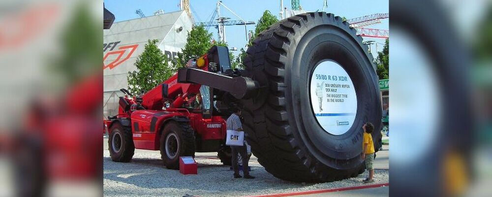 Curiosidades: pneus gigantes para caminhões gigantes! 