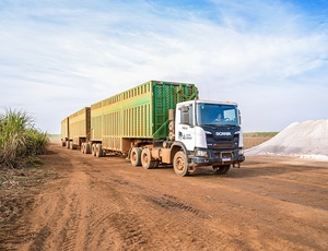 LOTS Group, do grupo Scania, começa a atuar no transporte de cana-de-açúcar em Goiás