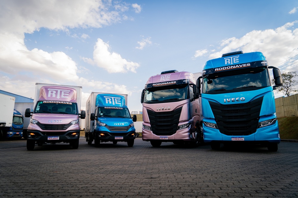 Grupo Rodonaves expande frota com caminhões Iveco Euro 6
