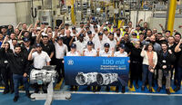 ZF comemora a produção de 100 mil transmissões 6S480 no Brasil