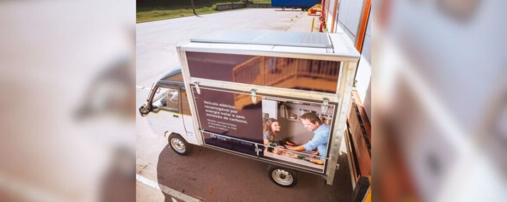 Novidade: veja o caminhão Eco-friendly, da Electrolux experimenta modelo movido a energia solar 