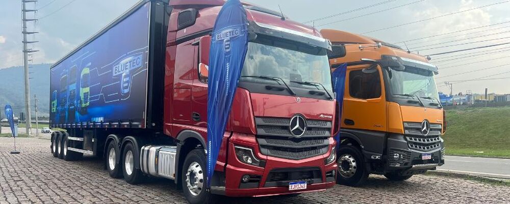 Mercedes-Benz realiza demonstrações e test-drive de caminhões Euro 6