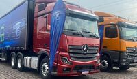 Mercedes-Benz realiza demonstrações e test-drive de caminhões Euro 6