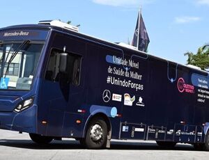 Mercedes-Benz cede ônibus à Cruz Vermelha Brasileira para ser usada como Unidade Móvel de Saúde da Mulher