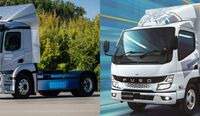 Chile é o primeiro país da América Latina a receber os elétricos Mercedes-Benz eActros e FUSO Next Generation