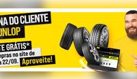 Dunlop Pneus anuncia promoção de frete grátis para celebrar a Semana do Cliente
