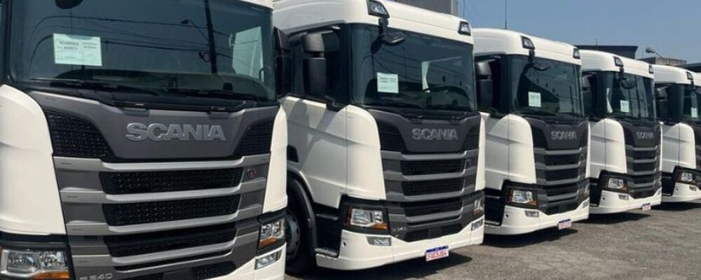 Tóliman adquire 10 Scania R 540 6x4 na modalidade locação