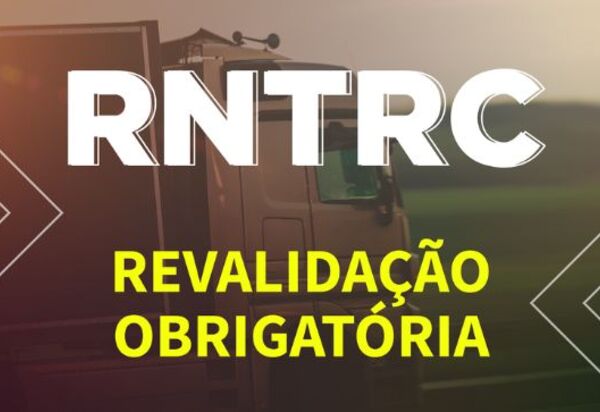 ANTT publica o calendário para atualização obrigatória do RNTRC