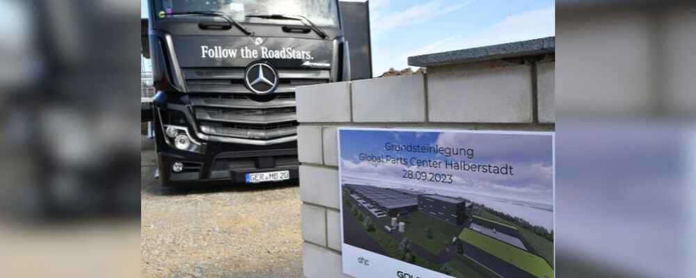 Mercedes-Benz Trucks inicia construção de sua Central Global de Peças na Alemanha