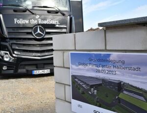 Mercedes-Benz Trucks inicia construção de sua Central Global de Peças na Alemanha