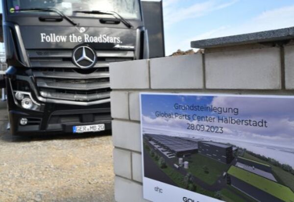 Mercedes-Benz Trucks inicia construção de sua Central Global de Peças na Alemanha