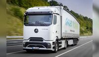 Mercedes-Benz lança caminhão elétrico eActros 600 com bateria de longa distância
