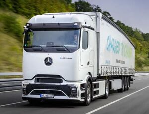 Mercedes-Benz lança caminhão elétrico eActros 600 com bateria de longa distância