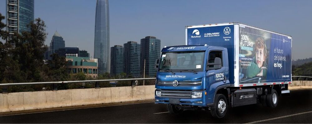 Volkswagen Caminhões e Ônibus anuncia chegada do e-Delivery ao Chile