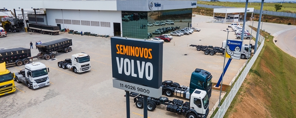 Volvo bate recorde de vendas de caminhões Seminovos em 2020