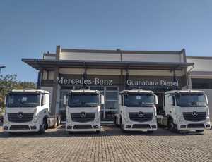 Mercedes-Benz entrega 40 caminhões extrapesados Actros para Transporte Excelsior