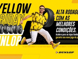 Dunlop Pneus oferece descontos e frete grátis na Black Friday 2023