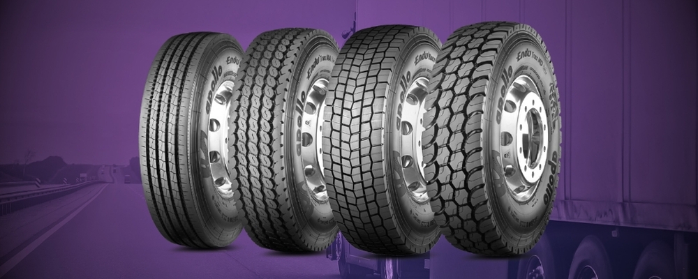 Conheça a Apollo Tyres, única empresa do setor que oferece garantia tripla em pneus de carga