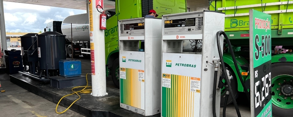 Petrobras anuncia redução no preço do diesel