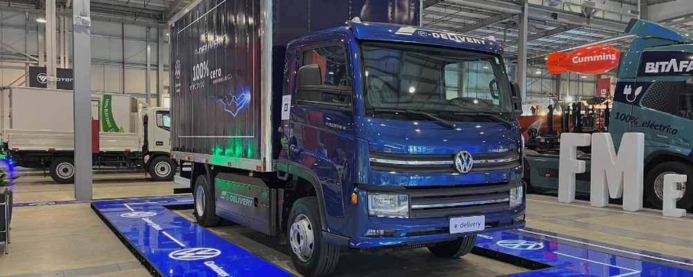 Volkswagen expande oferta internacional de caminhão elétrico e-Delivery