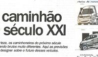 Já estamos no futuro? Relembre as previsões do mercado na década de 90 sobre como seriam os caminhões do século XXI