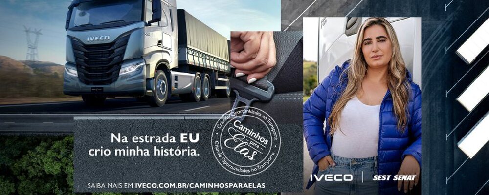 Iveco firma parceria com SEST SENAT para formação de caminhoneiras