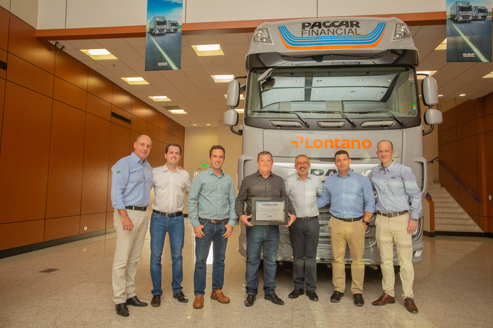 PACCAR Financial atinge a marca de 10 mil caminhões financiados