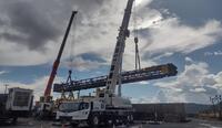 XCMG Brasil entrega 4 guindastes para a Makro Engenharia