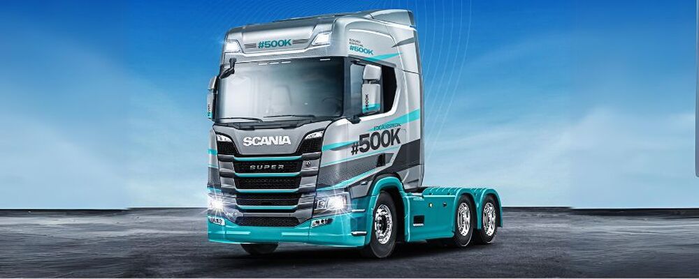 Scania Consórcio lança promoção que irá sortear caminhão 500 mil produzido no Brasil
